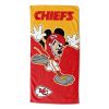 Official NFL - Mickey Mouse Hugger "Splash" with Beach Towel - Chiefs