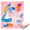 Alice in Wonderland; Totally Tea Time Aggretsuko Comics Silk Touch Throw Blanket; 50" x 60"