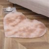 1pc, Tie-dye Silk Wool Area Rug, Plush Carpet, PV Velvet Floor Mat, 27.56*31.5inch