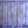 300 LED Curtain Lights, Twinkle Fairy Lights for Wedding, Christmas and Home Decor