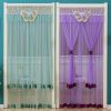 Double Yarn Lace Gauze Door Curtain Over The Door Anti-mosquito Living Room Bedroom Bathroom Universal Partition Home Decoration